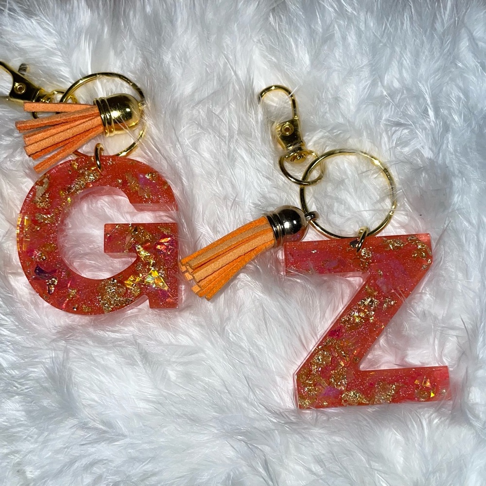 Letter Keychain - Picture 2 of 2